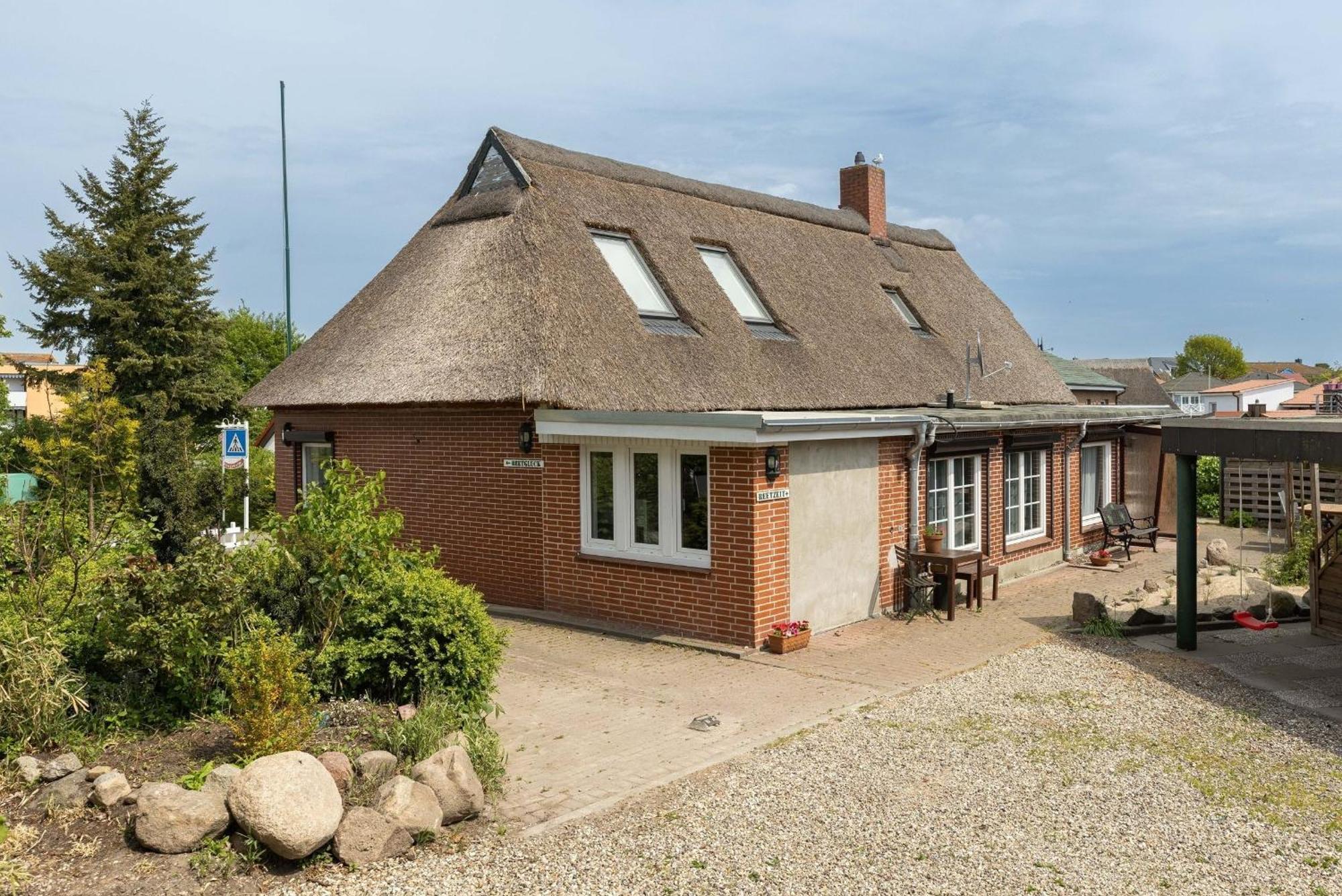 Haus MeerReet ReetGlück Grömitz Buitenkant foto