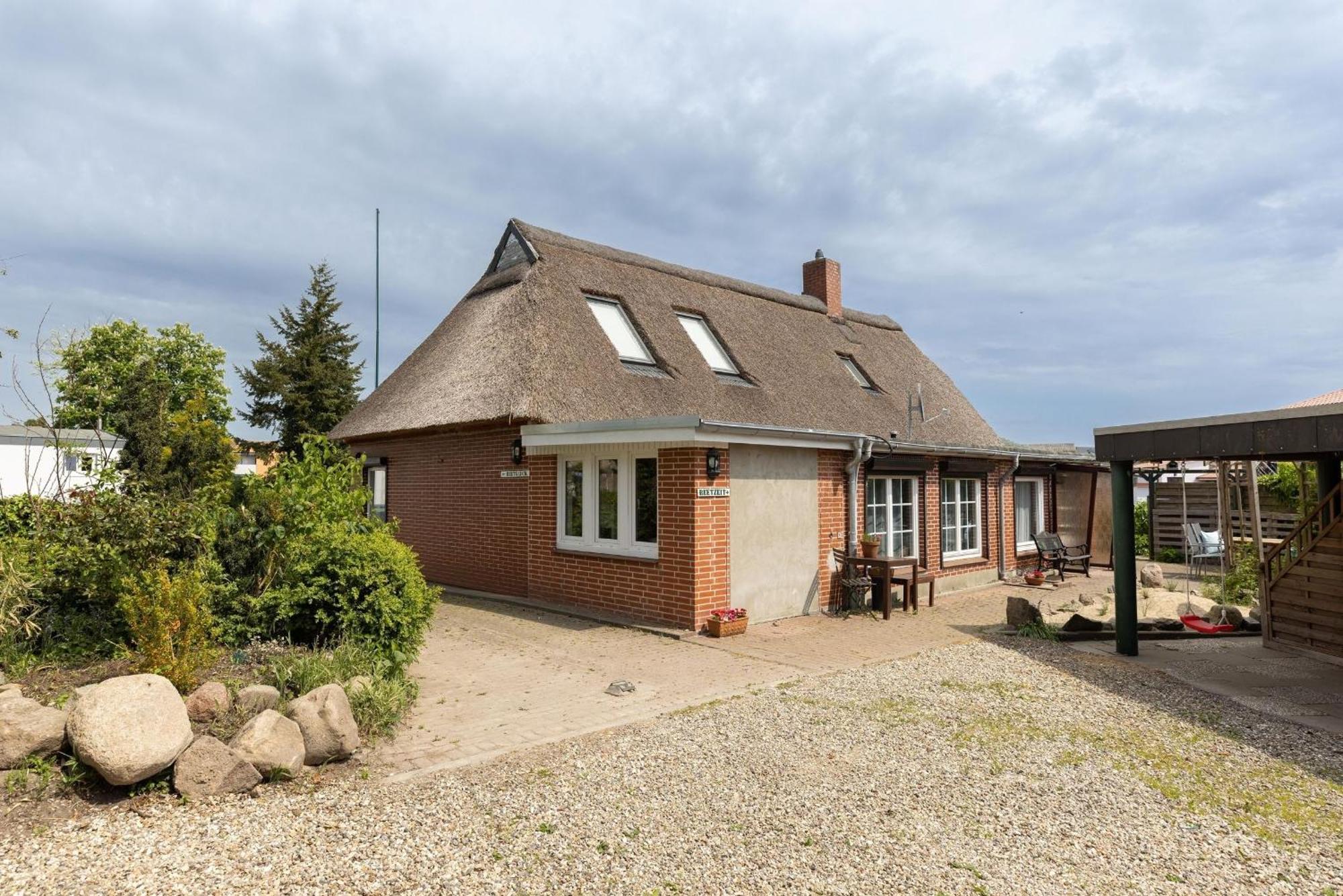 Haus MeerReet ReetGlück Grömitz Buitenkant foto